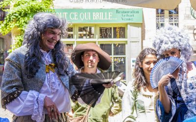 In Vino Pézenas 2017, dans les cours des grands vins à déguster